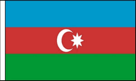 Azerbaijan Hand Waving Flags